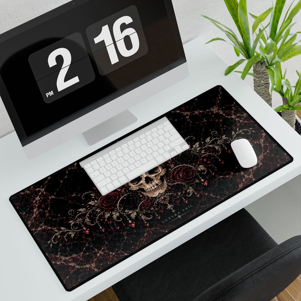 Crowned Skull Desk Mat