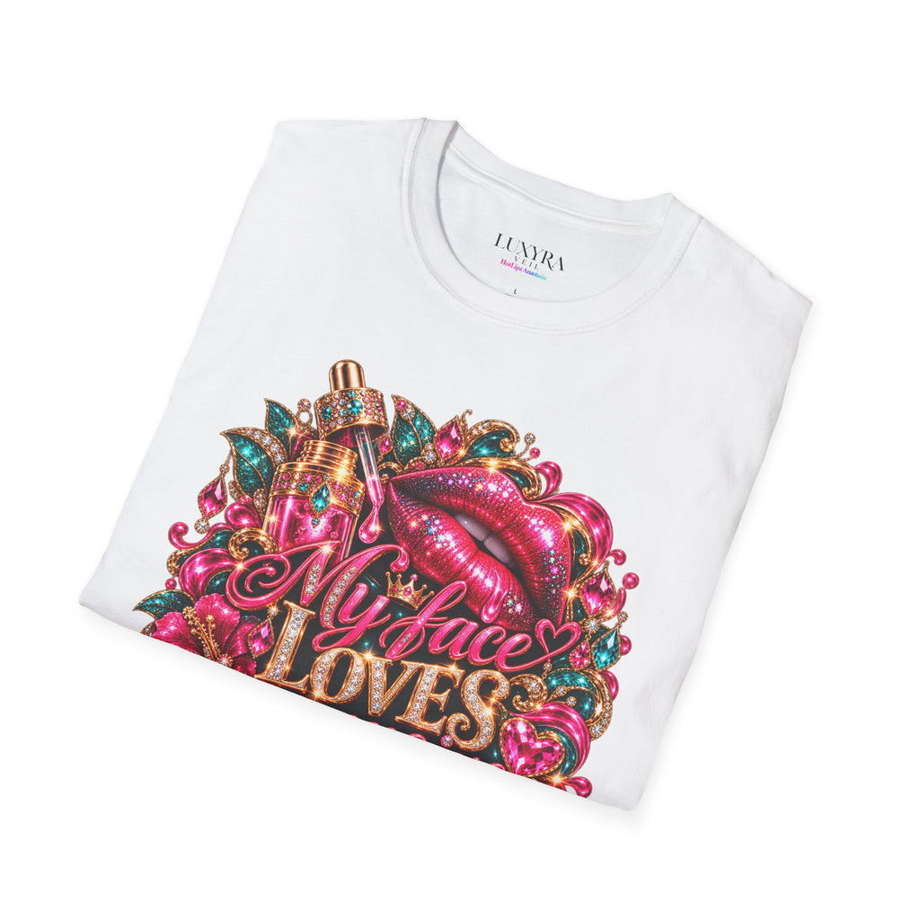 My Face Loves Expensive Ingredients Tee