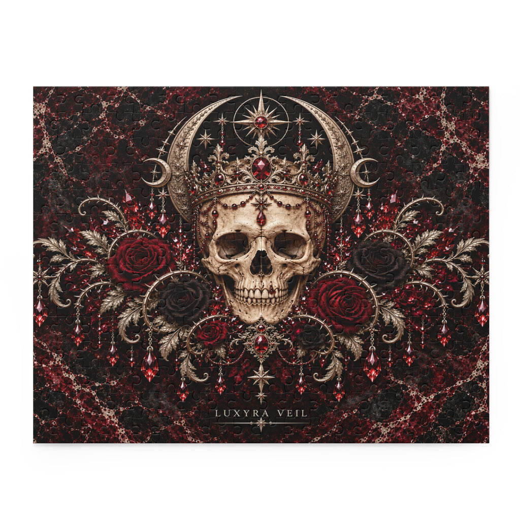 Crowned Skull 252-Piece Jigsaw Puzzle