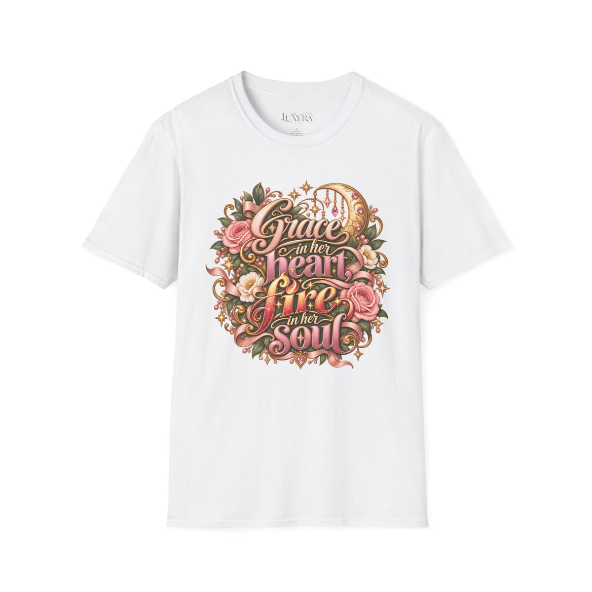 Grace in Her Heart Fire in Her Soul Tee