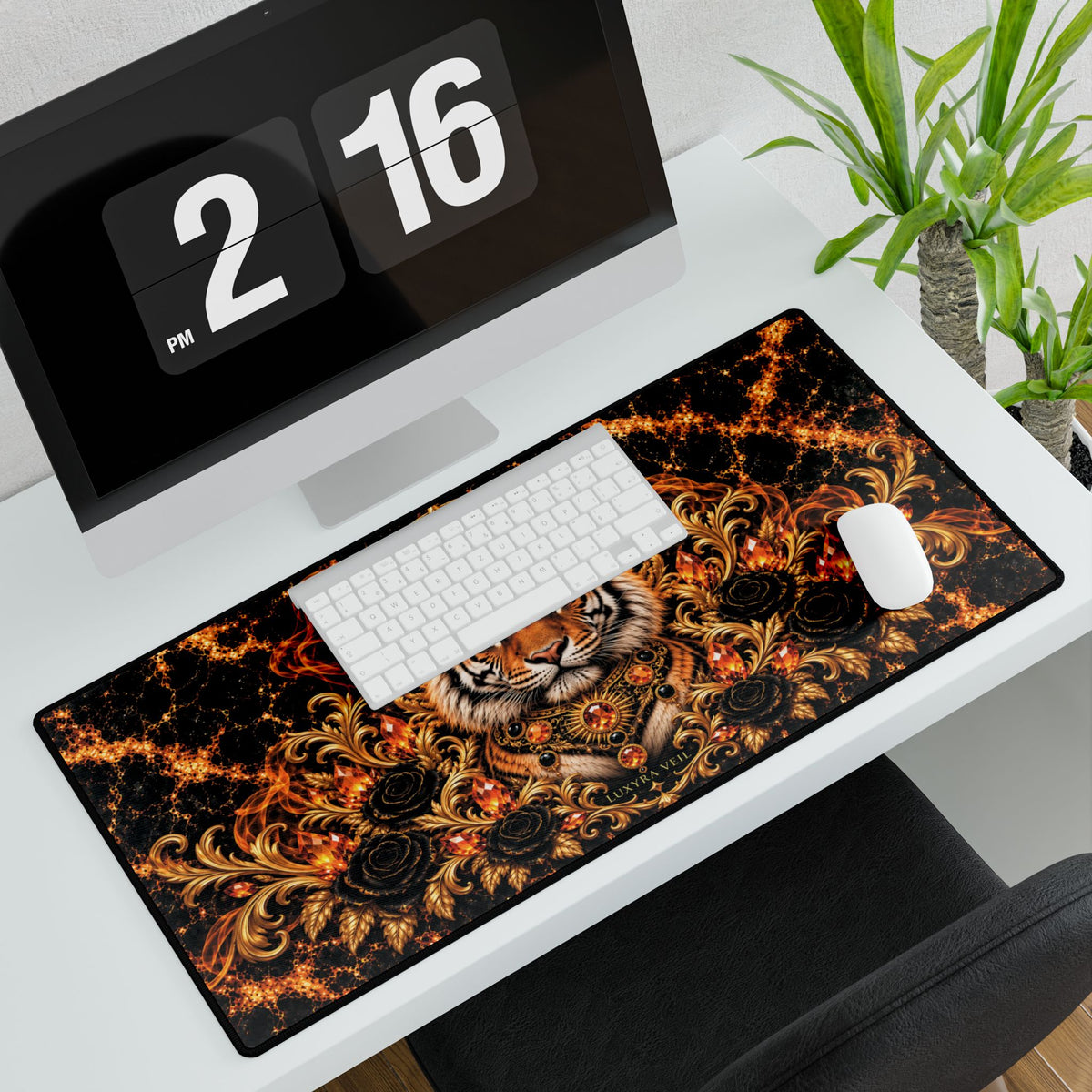 Solar Tiger Desk Mat