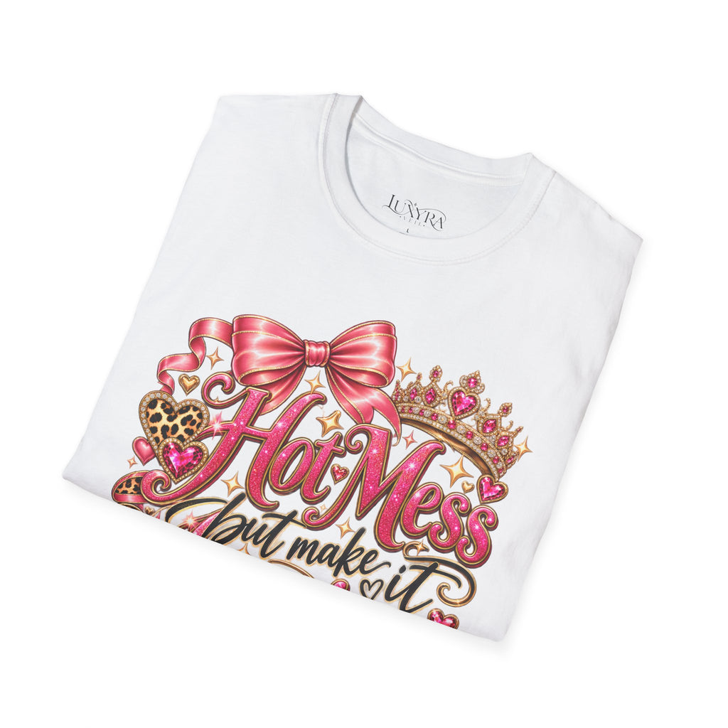 Hot Mess Iconic Bow Tee