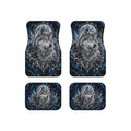 Frost Wolf Car Floor Mats – Set of 4