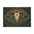 Emerald Ram Skull 1,000-Piece Jigsaw Puzzle