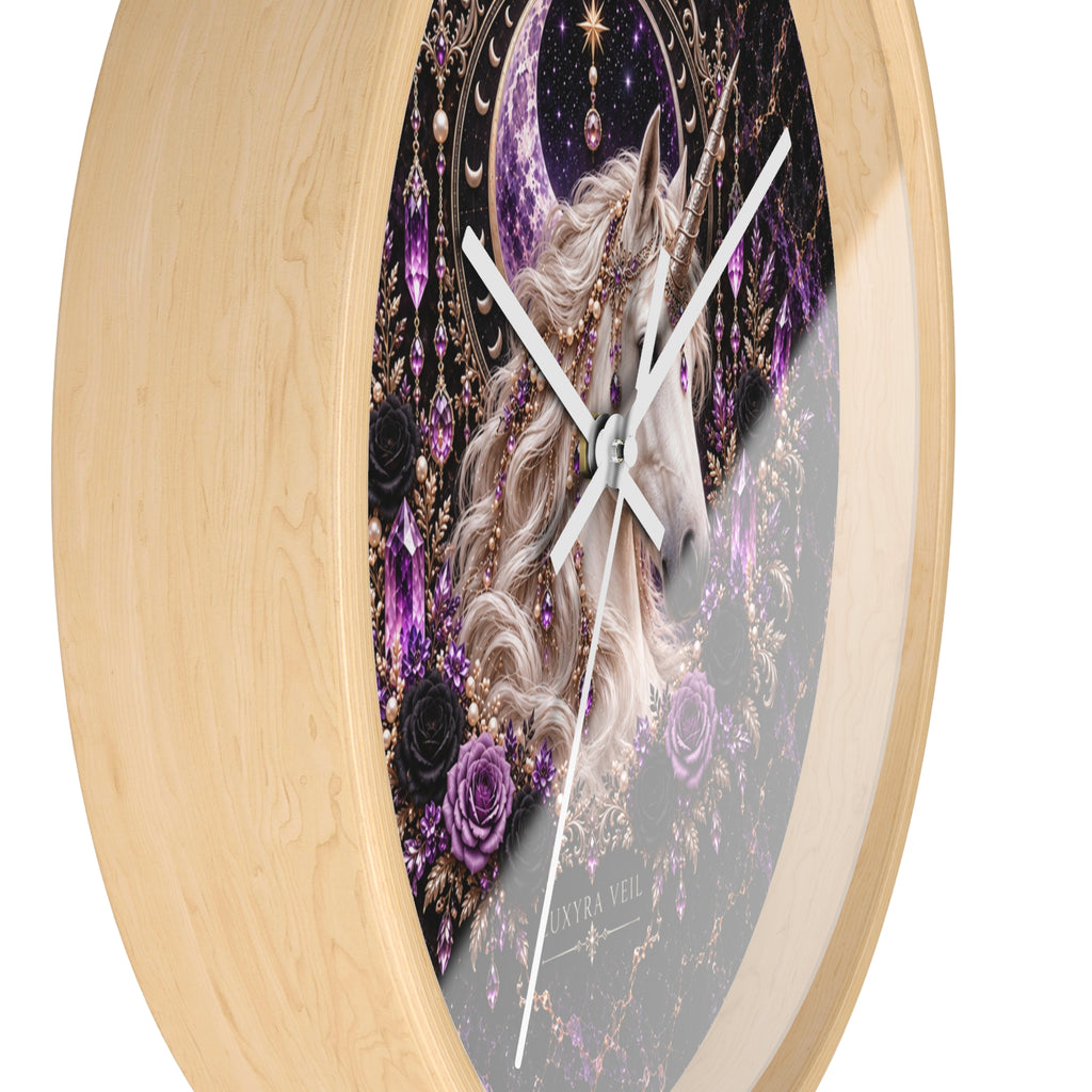 Celestial Unicorn Wall Clock