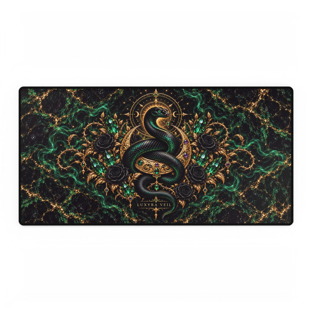 Emerald Serpent Desk Mat