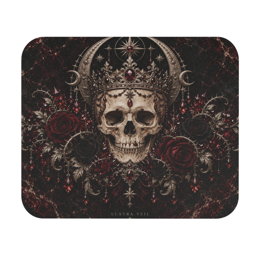 Crowned Skull mouse pad included in bundle