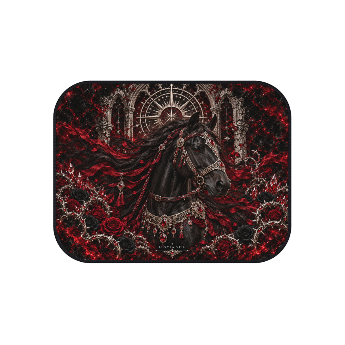 Crimson Stallion Car Floor Mats – Set of 4