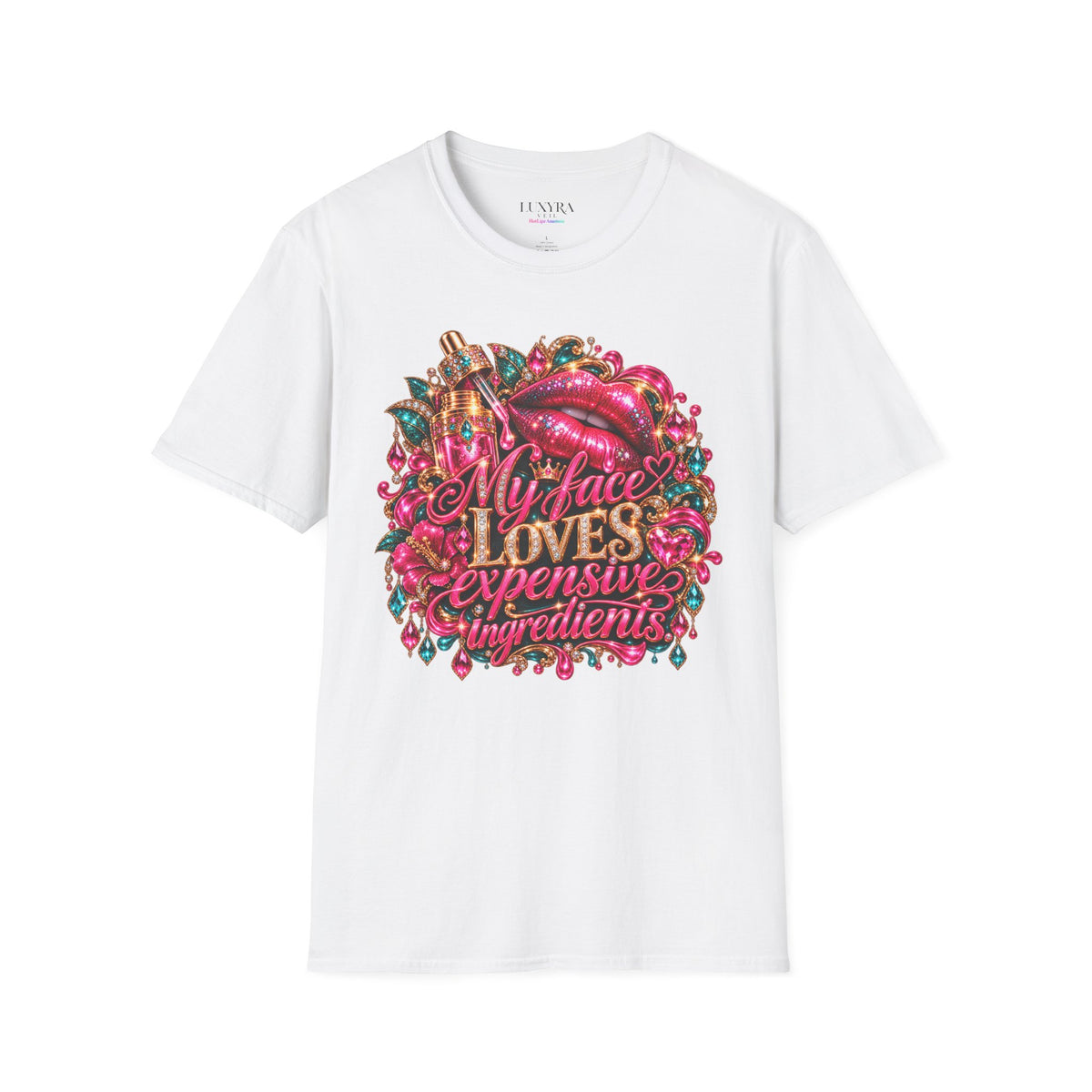 My Face Loves Expensive Ingredients Tee