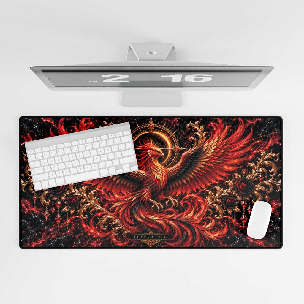 Phoenix Rising Desk Mat