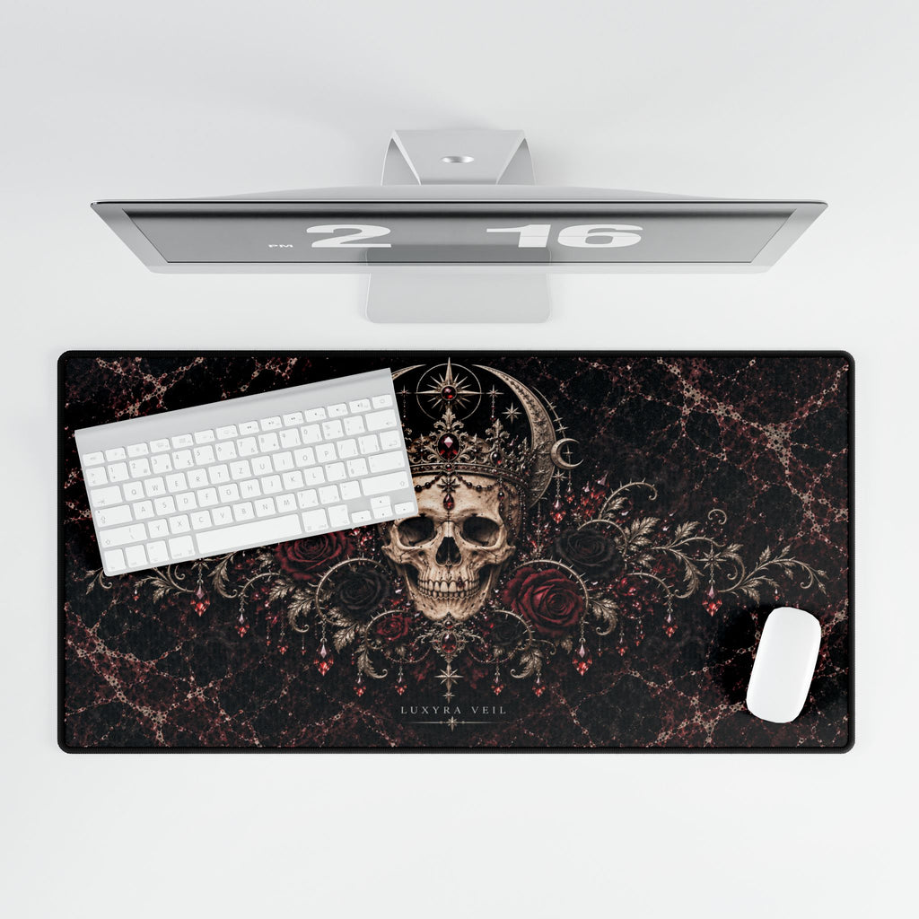 Crowned Skull Desk Mat