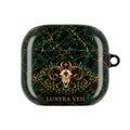 Emerald Ram Skull AirPods 4 Case