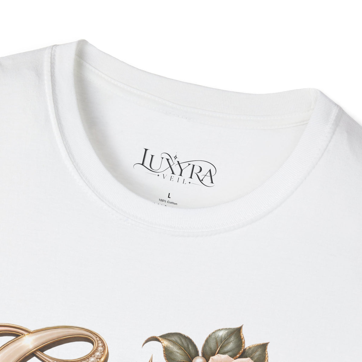 Elegance with Edge Rose Tee