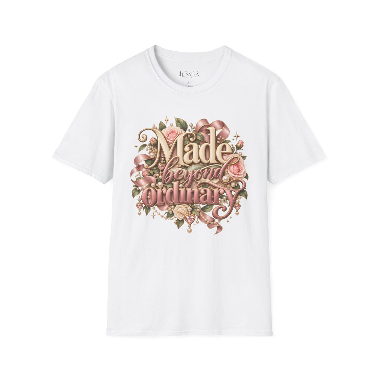 Made Beyond Ordinary Rose Tee