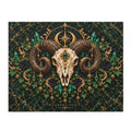 Emerald Ram Skull 252-Piece Jigsaw Puzzle
