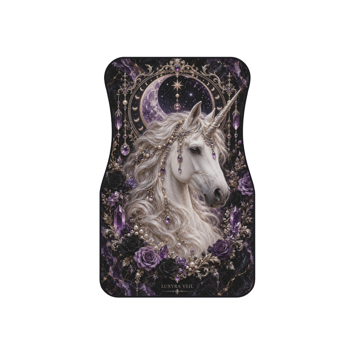 Celestial Unicorn Car Floor Mats – Set of 4