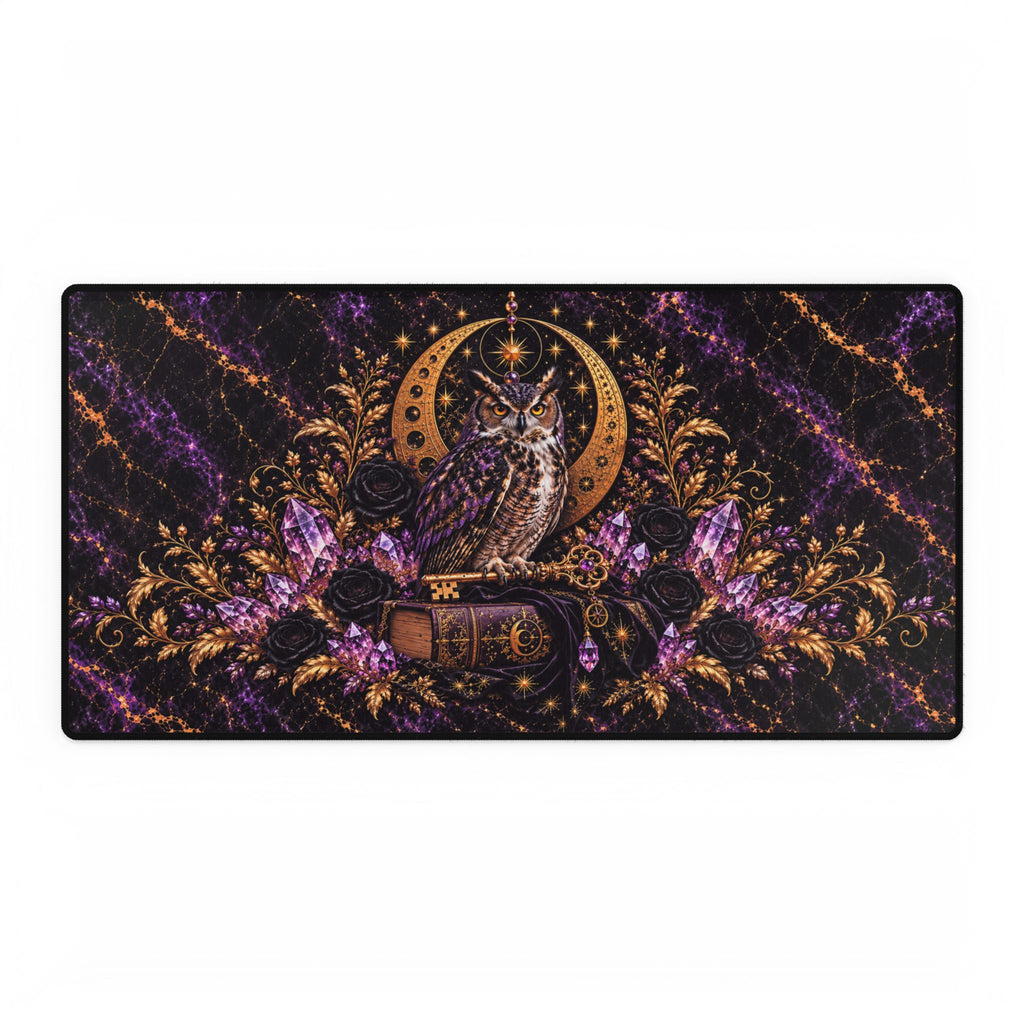Celestial Owl Desk Mat
