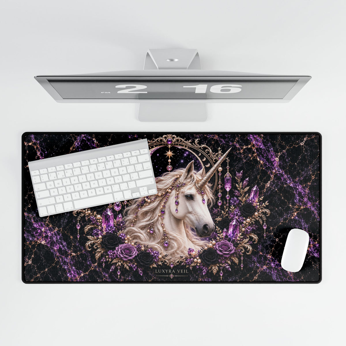 Celestial Unicorn Desk Mat