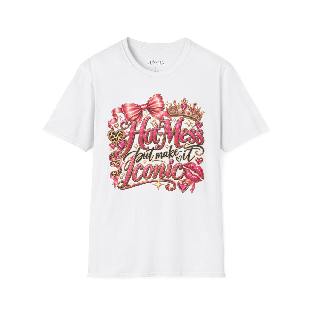Hot Mess Iconic Bow Tee