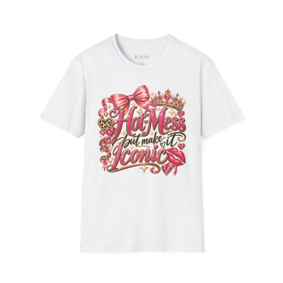 Hot Mess Iconic Bow Tee