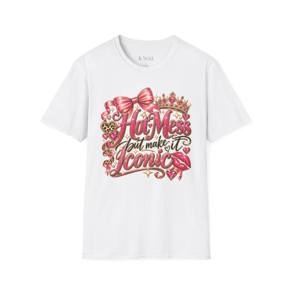 Hot Mess Iconic Bow Tee