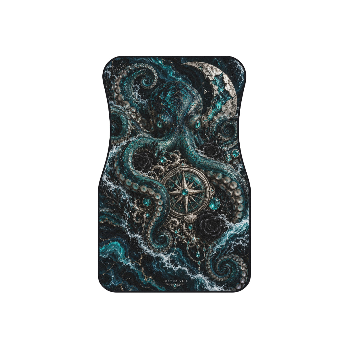 Abyssal Octopus Car Floor Mats – Set of 4