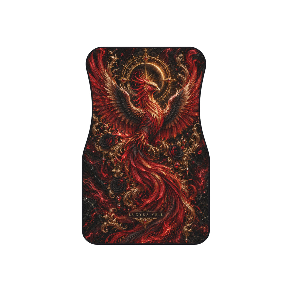 Phoenix Rising Car Floor Mats – Set of 4