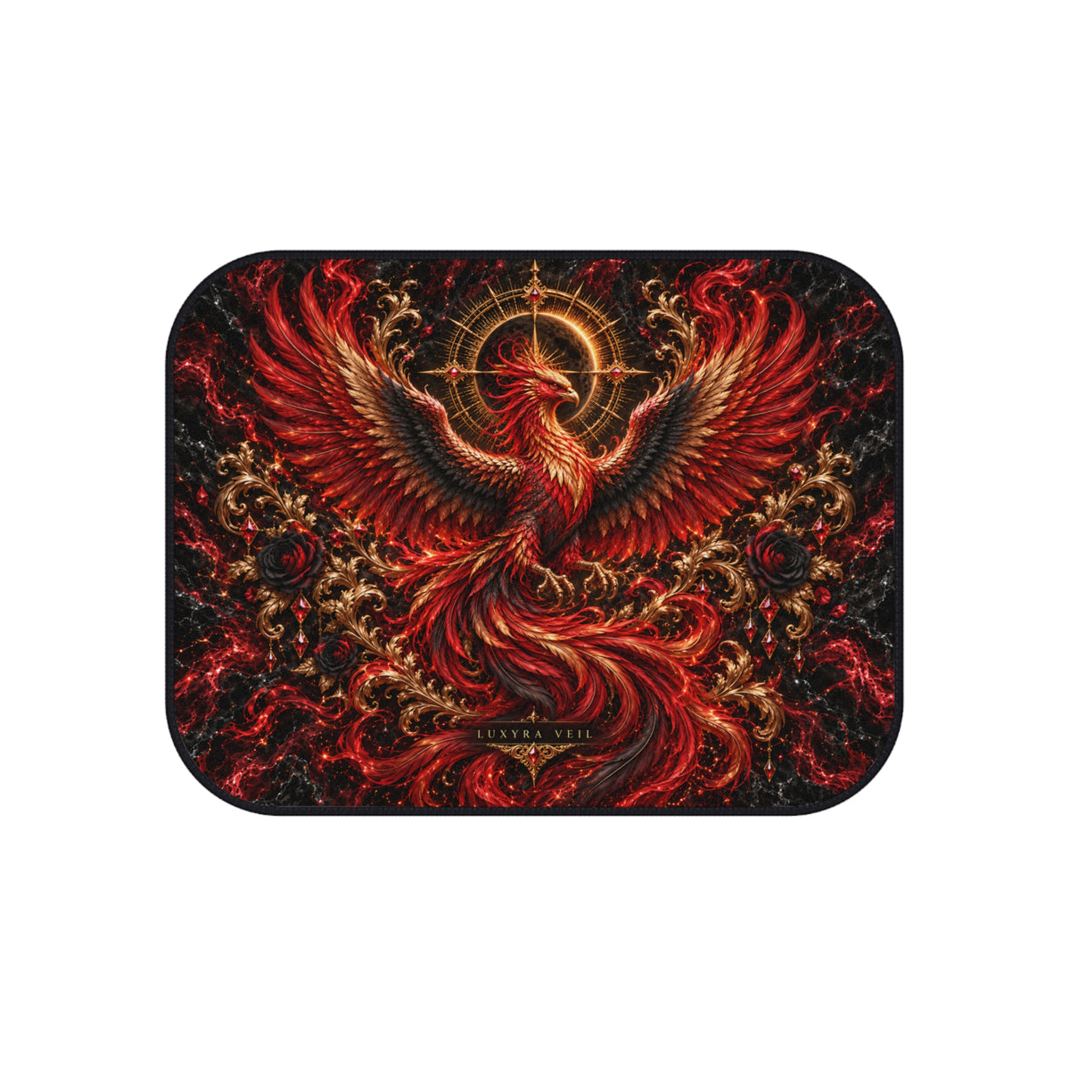 Phoenix Rising Car Floor Mats – Set of 4