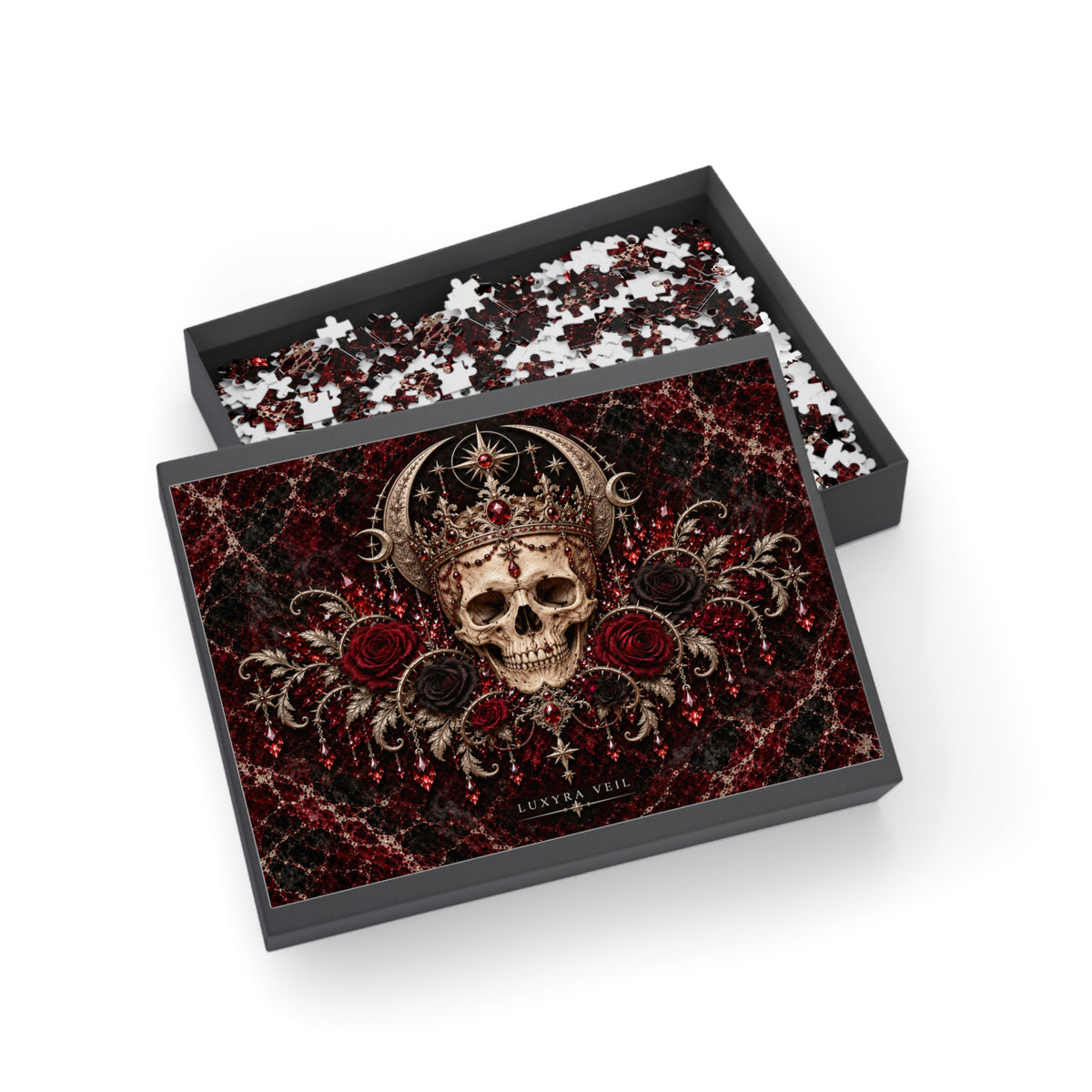 Crowned Skull 1,000-Piece Jigsaw Puzzle