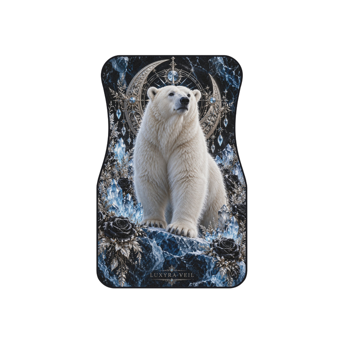 Arctic Polar Bear Car Floor Mats – Set of 4