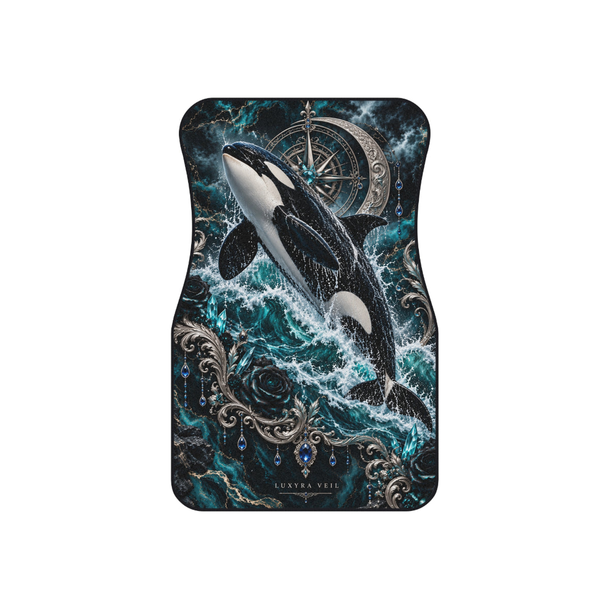 Storm Orca Car Floor Mats – Set of 4