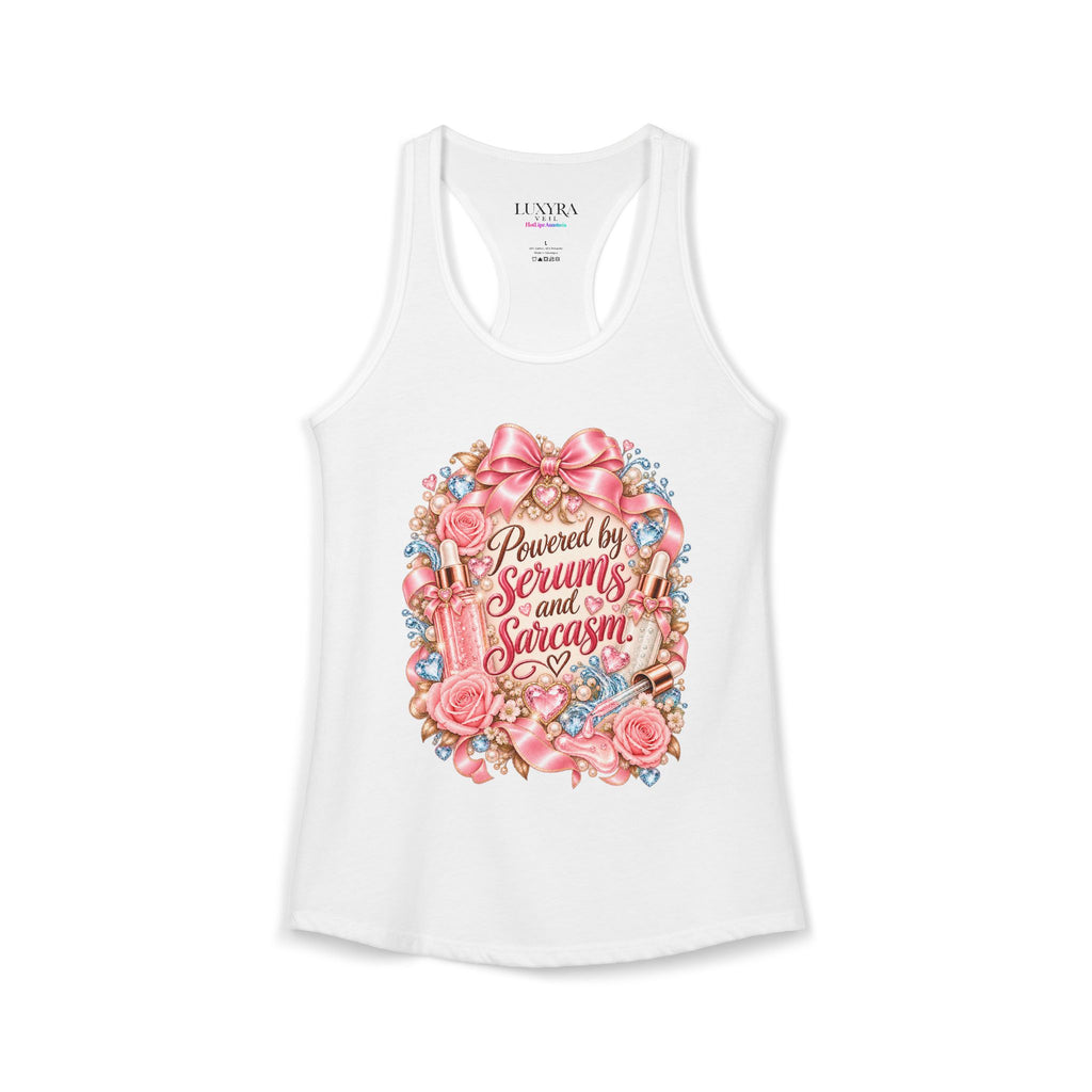Powered by Serums & Sarcasm Tank