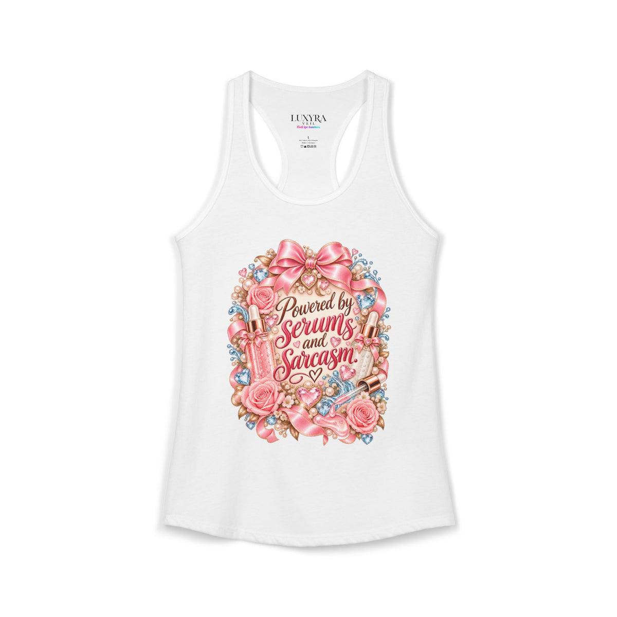 Powered by Serums & Sarcasm Tank