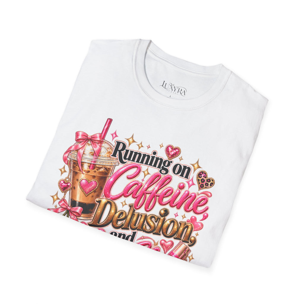 Caffeine Delusion and Lip Gloss Tee
