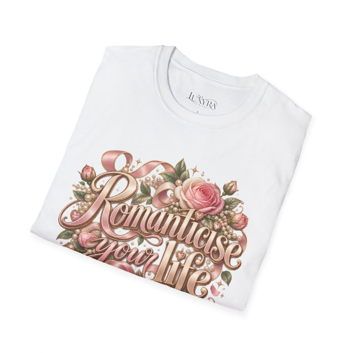 Romanticise Your Life Rose Tee
