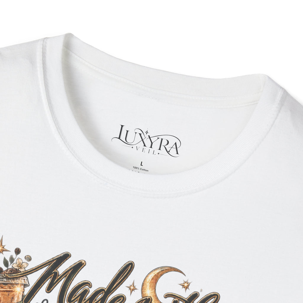 Chaos and Caffeine Gold Tee