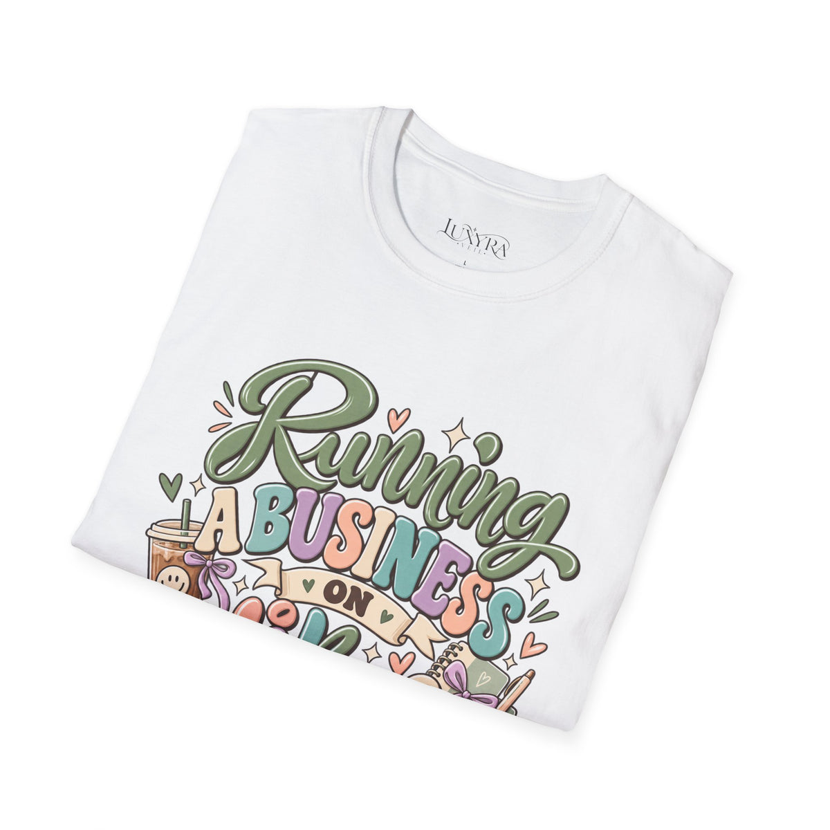 Running a Business on Vibes Tee