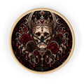 Crowned Skull Wall Clock
