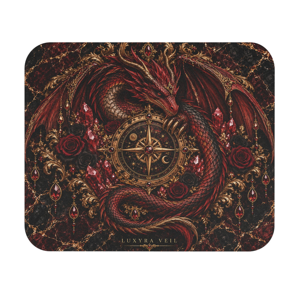 Crimson Dragon mouse pad included in bundle
