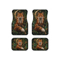Woodland Fox Car Floor Mats – Set of 4