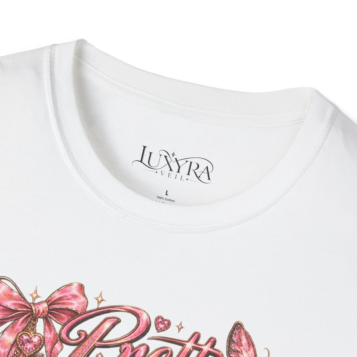 The Veil Made Me Do It Pink Tee