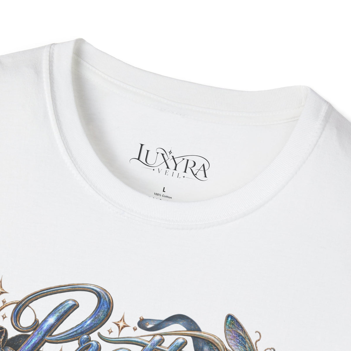 Pretty Chaotic and Unbothered Silver Tee