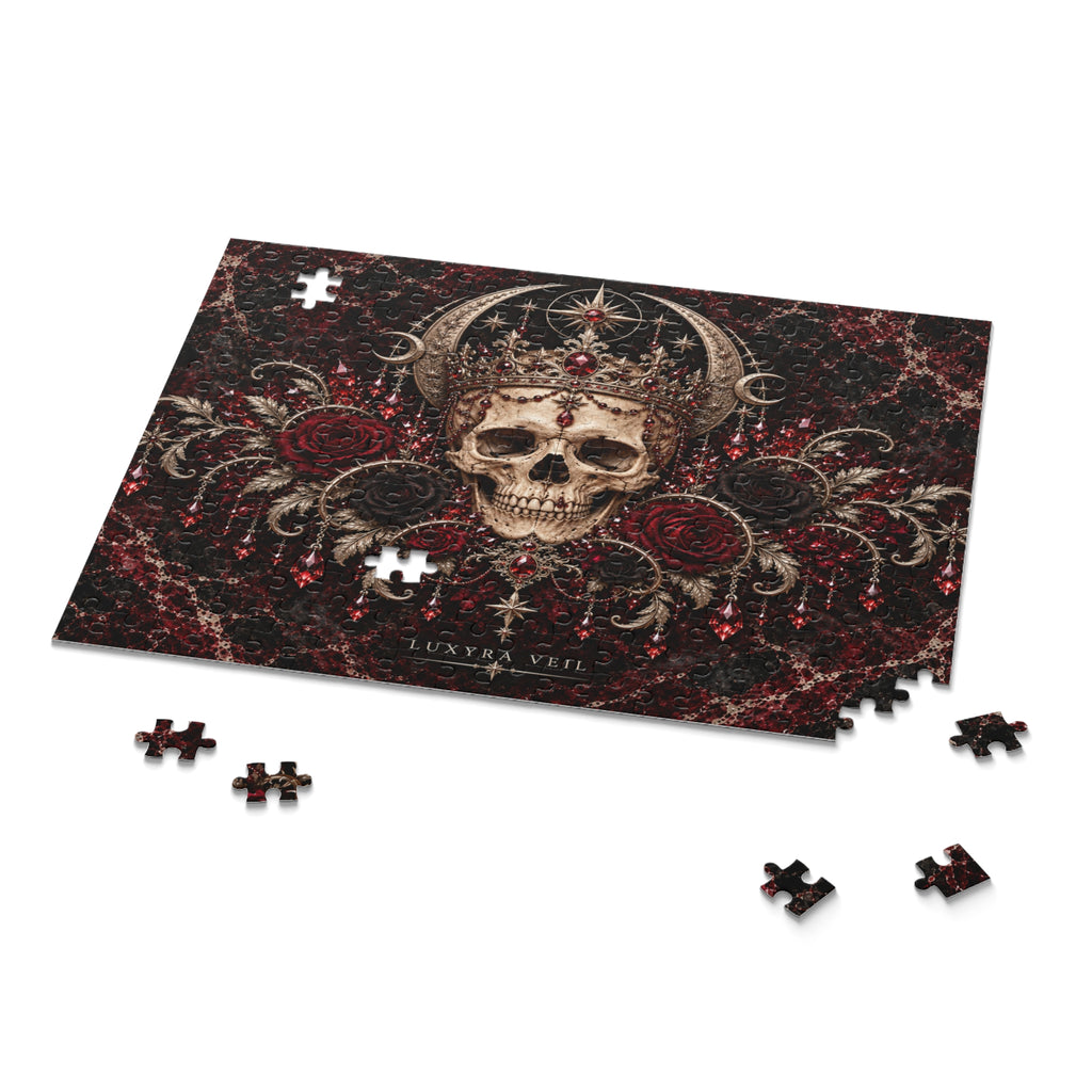 Crowned Skull 252-Piece Jigsaw Puzzle