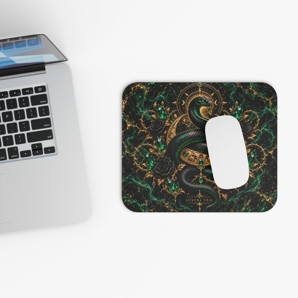 Emerald Serpent Mouse Mat