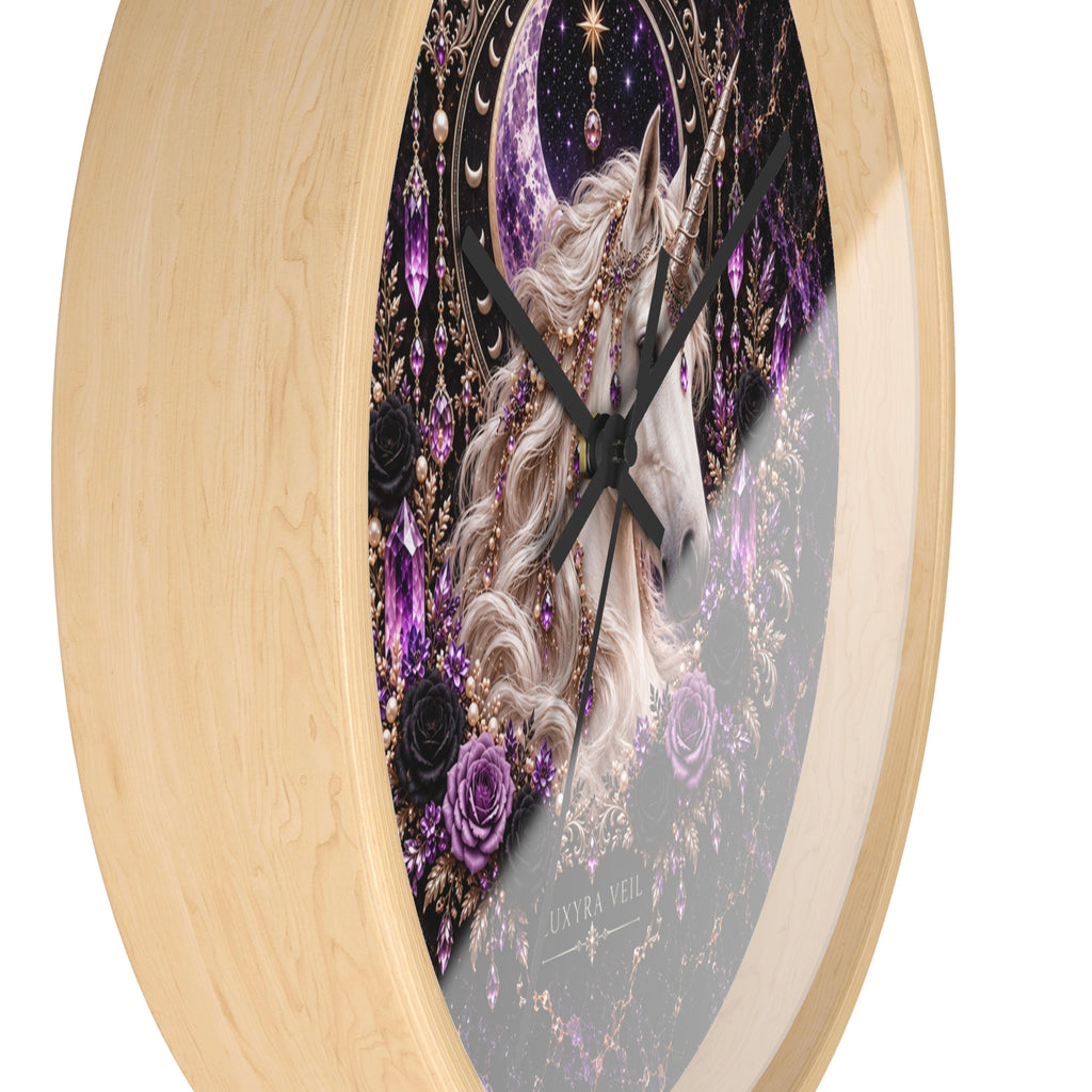 Celestial Unicorn Wall Clock