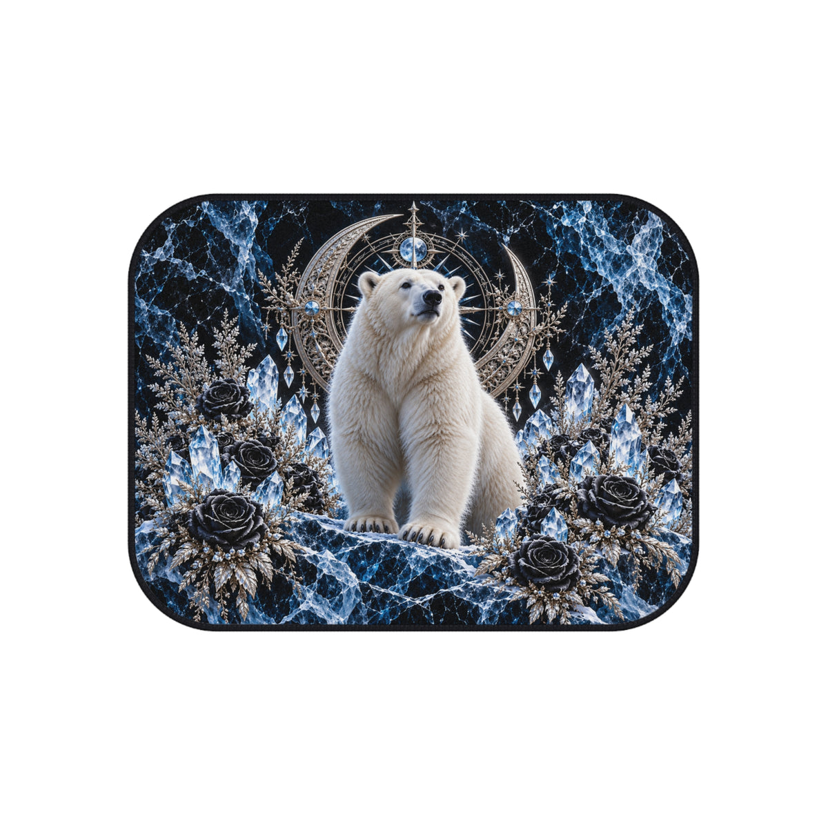 Arctic Polar Bear Car Floor Mats – Set of 4