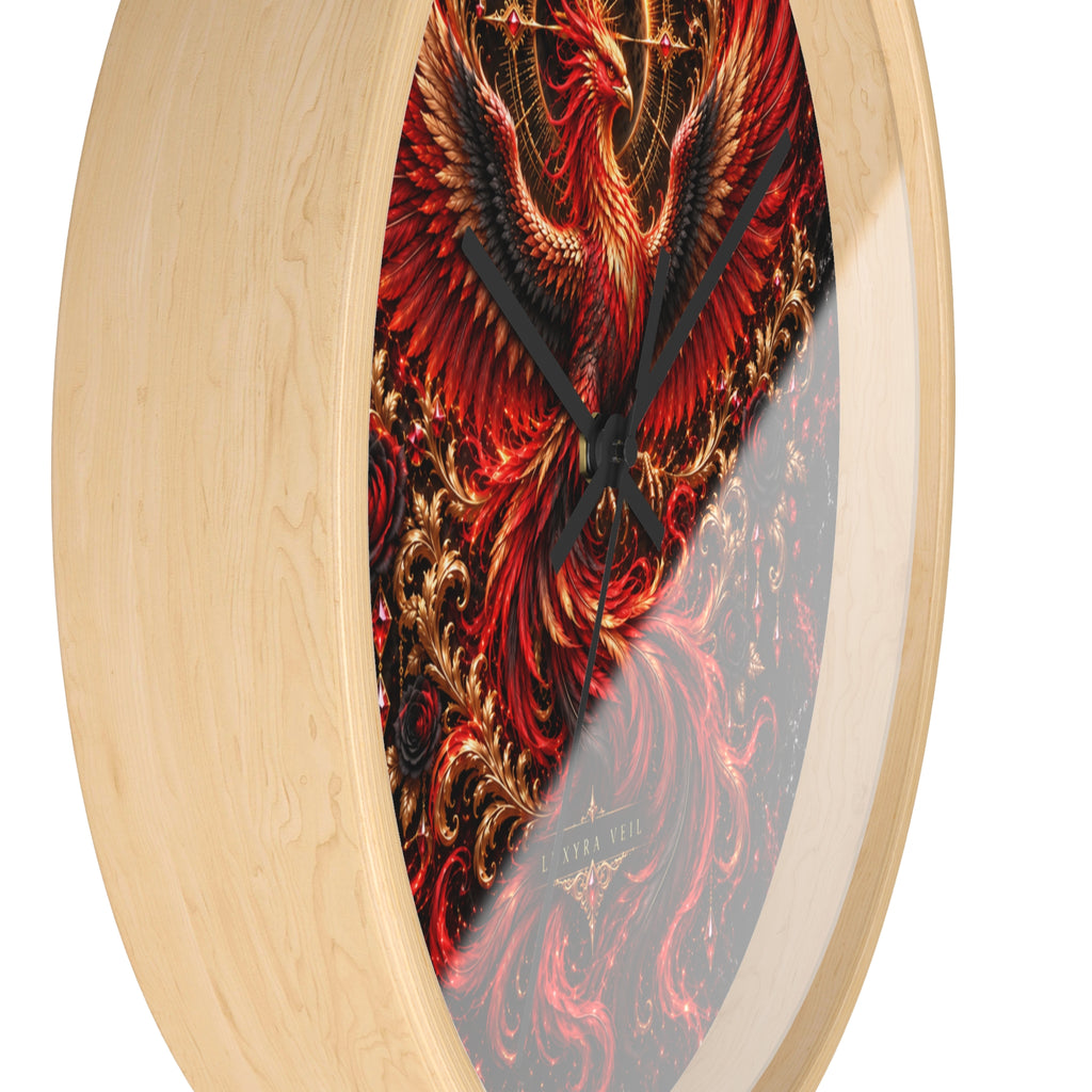 Phoenix Rising Wall Clock