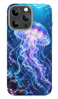 Bioluminescent Jellyfish phone case