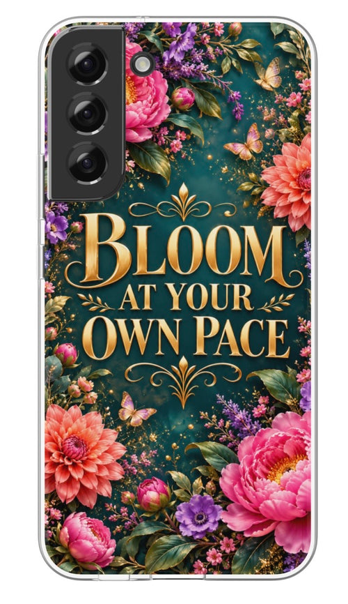 Bloom At Your Own Pace phone case