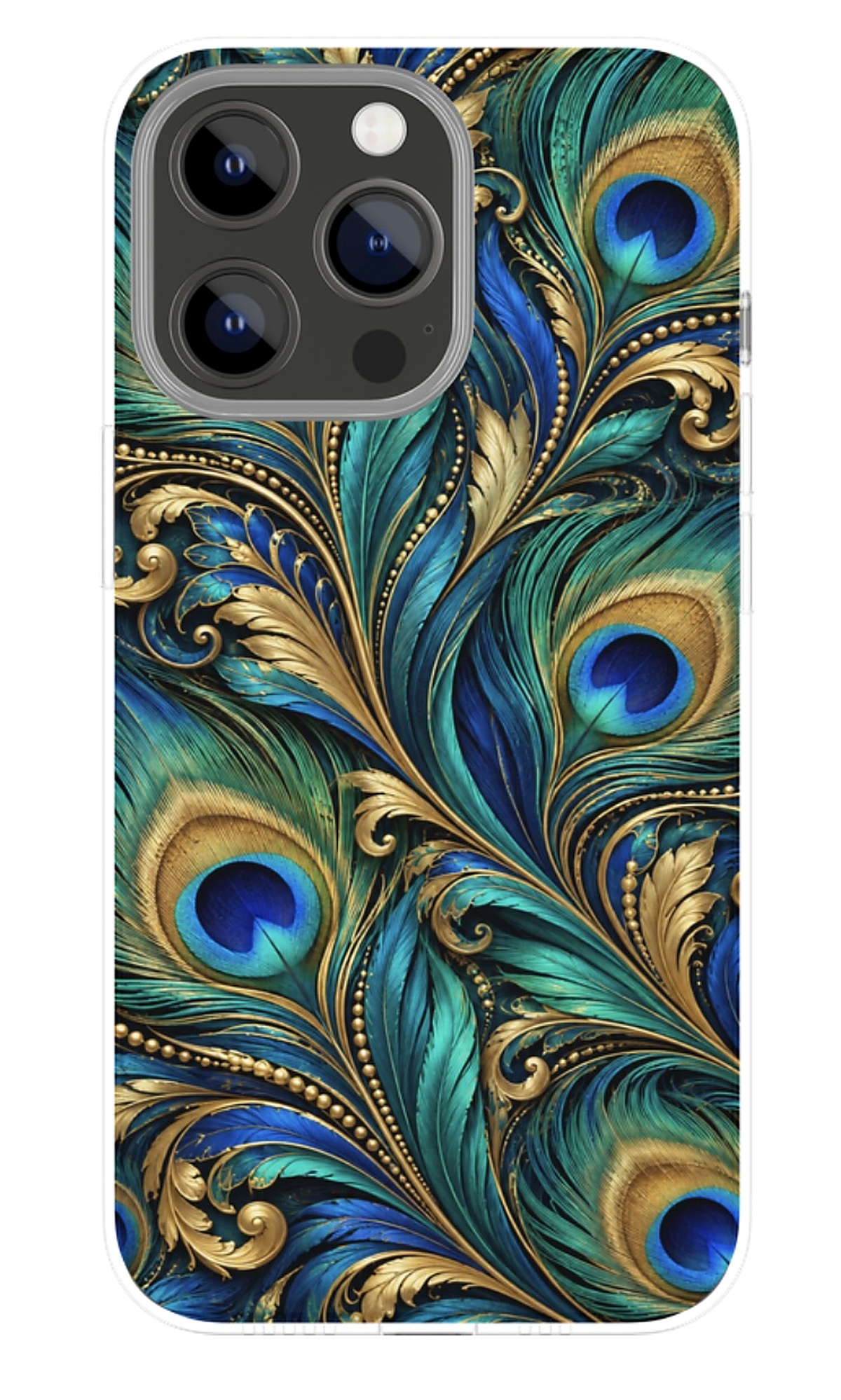 Blue Paisley phone case